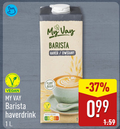 klik op dit plaatje voor een vergroting en voor vergelijkbare aanbiedingen gerelateerd aan
soja melk 1 my barista haver label haverdrink l plant based nutri score soja melk 1 my barista haver label haverdrink l plant based nutri score