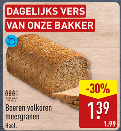  brood dagelijks vers bakker rijk vezels boeren volkoren meergranen 