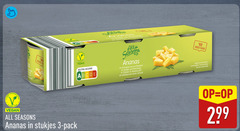 klik op dit plaatje voor een vergroting en voor vergelijkbare aanbiedingen gerelateerd aan
3 label natural added nutri score seasons ananas morceaux jus stukjes ananassap em sumo sugar suggestion serveersuggestie all pack 3 label natural added nutri score seasons ananas morceaux jus stukjes ananassap em sumo sugar suggestion serveersuggestie all pack