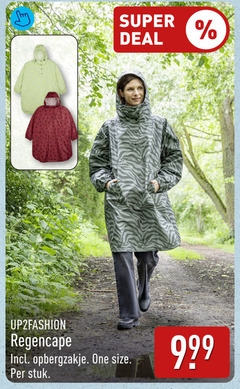  super deal regencape opbergzakje one size stuk 