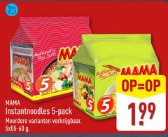  mama noodles 5 55 60 thai taste oriental style instant shrimp flavour tom yum authentic pack vegetable meerdere serving suggestion preparation 
