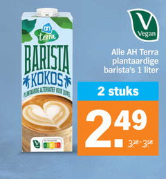 klik op dit plaatje voor een vergroting en voor vergelijkbare aanbiedingen gerelateerd aan
1 2 terra barista kokos plantaardig alternatief zuivel nutri score plantaardige liter stuks 1 2 terra barista kokos plantaardig alternatief zuivel nutri score plantaardige liter stuks