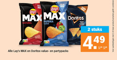  doritos lays chips 2 val pack naturel paprika flavour party sweet chilli pepper score crunch www taste am partypacks stuks productvarianten combineren 