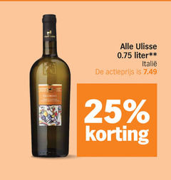  witte wijn 25 pecorino liter actieprijs 
