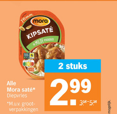  mora satevlees 2 milde pindasaus beter leven nutri score min diepvries m.u.v stuks 