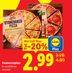  diepvriespizza pizza quattro formaggi steenovenpizza 
