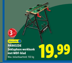  3 150 jaar online parkside inklapbare werkbank mdf blad 
