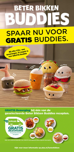  spaarakties 10 15 beter buddies spaar zegels buddie sushi smoothie taco tim hamburger harry pasta pip pita pleun recepten plus.nl 