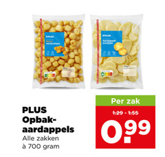  krieltjes 700 minikrieltjes aardappel schijfjes aardappels zakken zak 
