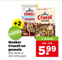 klik op dit plaatje voor een vergroting en voor vergelijkbare aanbiedingen gerelateerd aan
2 beter buddies quaker cruesli granola dozen zero sugar strawberry blueberry chocolate 5 99 2 beter buddies quaker cruesli granola dozen zero sugar strawberry blueberry chocolate 5 99