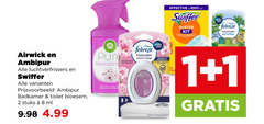  1 2 8 60 90 100 airwick ambipur luchtverfrissers swiffer badkamer toilet bloesem stuks ml effective duster kit ambi febreze navulling recharge les odeurs sans fleurs aziatische kersenbloesem vleugje fleur petit coin pur combat deur 24 7 
