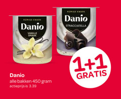  danone danio kwark 1 450 romige vanille stracciatella bakken actieprijs 
