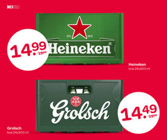  heineken grolsch krat bier nix18 ml 