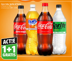  coca-cola fanta sprite frisdrank cola 1 2 coca flessen liter actieprijs co zero sugar meals fant original taste lemon lime beat spicy food 
