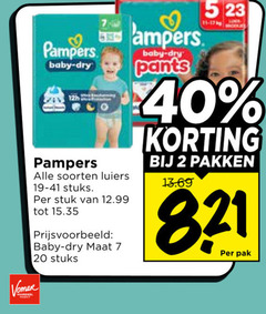  2 5 7 20 23 40 deel pampers baby dry soorten luiers stuks stuk maat pants pakken pak 