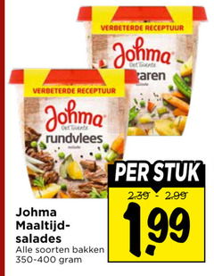  johma salade huzarensalade receptuur vente rundvlees maaltijd salades soorten bakken stuk 1 99 