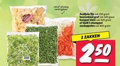  2 250 300 500 quiksilver andijvie pour puree pommes fijn zak boerenkool grof hutspot klein stamppot aardappelen zakken 