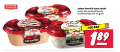  johma salade 10 kip samba tonijn brood toast twents kruidentuintje bak 