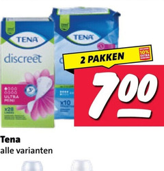  tena lady incontinentieverband 2 10 700 discreet pakken ultra 