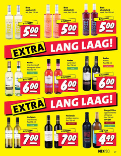  rose witte wijn rode 2 27 500 600 700 750 free alcoholvrij wit fles ml flessen rosee rood lang laag andes chardonnay sauvignon blanc droog syrah merlot fruitig soepel b hacienda lacie malbec reserva robuust borgo appassimento bianco nix18 