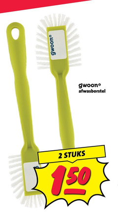  gwoon afwasborstel 2 150 stuks 