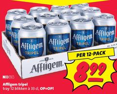  affligem speciaalbieren 12 33 b raffi tri 6 5 tripel pack nix18 tray blikken 