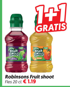  robinsons fruitdrank 1 20 fruit shoot ole orange fles 