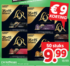  douwe egberts l or koffiecups 7 9 10 15 18 19 26 35 50 vrijdag zaterdag aluminium capsules espresso ristretto intensity supremo compatible with nespresso original coffee machines avec les mcafee compatibles las vel cafe em forza compatibel r lungo profondo pak stuks capsule 