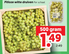  druiven 500 pitloze witte schaal 