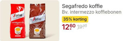 segafredo koffiebonen 35 intermezzo espresso casa koffie 