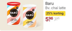  baru thee 25 chai latte spiced black vanilla teak 