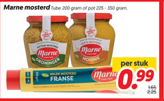  20 200 225 350 marne mosterd tube pot pane getest groninger pittige ge milde franse houdbaar le gekoeld beperkt schudden zoete koninklijke honing stuk 