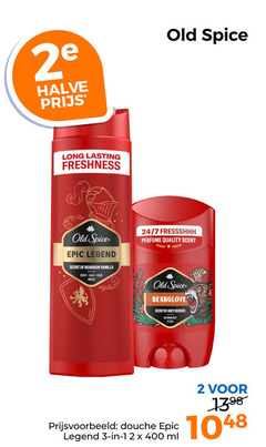 klik op dit plaatje voor een vergroting en voor vergelijkbare aanbiedingen gerelateerd aan
1 2 3 400 2e halve old spice lasting freshness epic legend scent bourbon vanilla body hair face wash 24 7 perfume quality juicy berries stick douche ml 1 2 3 400 2e halve old spice lasting freshness epic legend scent bourbon vanilla body hair face wash 24 7 perfume quality juicy berries stick douche ml