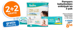  pampers billendoekjes 2 3 4 60 80 99 180 1776 baby wipes aqua soft touch texture lotion with water best cleaning skin protection babydoekjes enkelpak pak verzending gently protects alcohol perfume sensitive all clean fresh stuks 