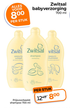  700 stuk zwitsal babyverzorging ml wasgel gel sans shampoo shampooing schuimbad savon bad calendula milde ge kokosolie 