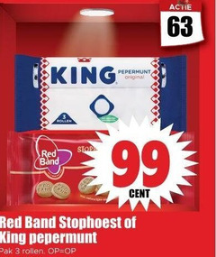  3 99 king pepermunt original red be stop cent band stophoest pak rollen 
