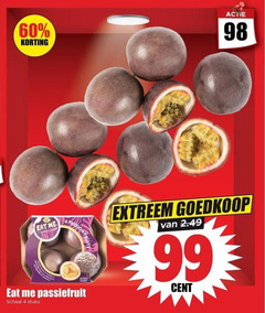  passievrucht 4 60 99 passion passiefruit schaal stuks extreem cent 