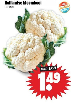  bloemkool hollandse stuk bodem 