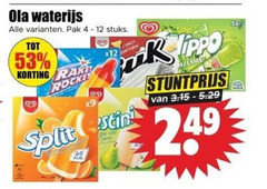 klik op dit plaatje voor een vergroting en voor vergelijkbare aanbiedingen gerelateerd aan
4 12 ola waterijs pak stuks rake rocket back split lime 5x 4 12 ola waterijs pak stuks rake rocket back split lime 5x