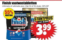  finish vaatwasmiddel 12 16 55 vaatwastabletten ultimate zak stuks merk ingredienten powerball les taches lekken 3 99 