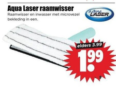  aqua laser raamwisser inwasser microvezel bekleding elders 3.99 