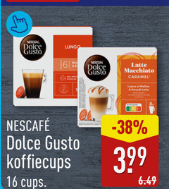  nescafe dolce gusto capsules 6 16 lungo sourced latte macchiato caramel layers mellow smooth lotte koffiecups cups 