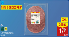 klik op dit plaatje voor een vergroting en voor vergelijkbare aanbiedingen gerelateerd aan
cervelaatworst 18 200 goedkoper beter leven dieren bescherming xxl cervelaat mild gekruid inhoud ge nutri score cervelaatworst 18 200 goedkoper beter leven dieren bescherming xxl cervelaat mild gekruid inhoud ge nutri score