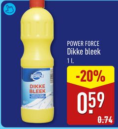  bleekmiddel 11 le power force dikke bleek hygienische reiniger hecht beter 