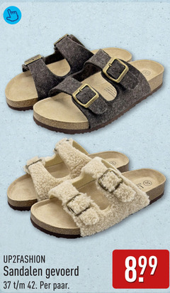  damessandalen sandalen gevoerd paar 