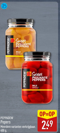  pepers 400 peppadew sweet peppers mild whole meerdere 