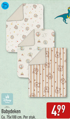  babydeken disney baby ca. cm stuk 