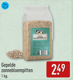  vogelvoer 1 gepelde zonnebloempitten 