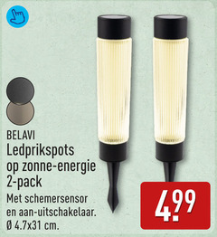  buitenlamp 2 belavi zonne energie pack schemersensor uitschakelaar cm 