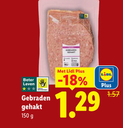  gebraden gehakt 150 beter leven l dl 